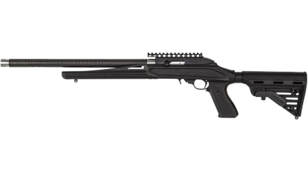 .22LR SwitchBolt Receiver 17" Carbon Weave BBL w/Tactical BLK Stock