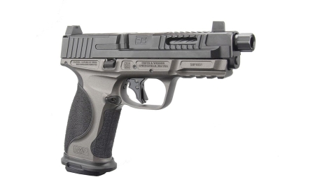 Ed Brown Fueled M&P Metal F1 Handgun 9mm Luger 17&19rd Magazine 4.65" Threaded Barrel  Optic Ready Black