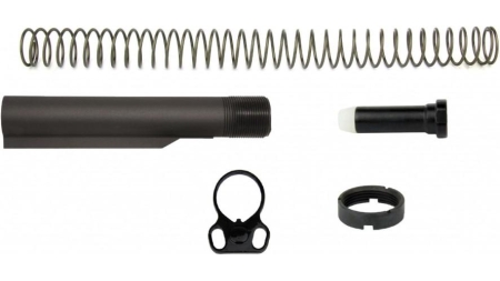 TacFire AR-10 Carbine Buffer Tube Kit with Ambi Dual Loop Sling Adapter