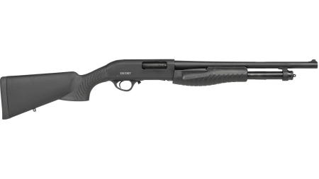 Escort Slugger Pump Shotgun 12ga 3" Chamber 5rd Capacity 18" Barrel Black Synthetic Stock