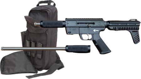 JRC Spark Survival System .45 Auto 13rd Glock Magazine 6.5" & 17" Barrels Brace Black Bag