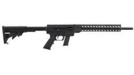 Just Right Carbine Gen 3 Rifle 9mm Luger Glock Magazine 17" Threaded Barrel MLOK Rail Black