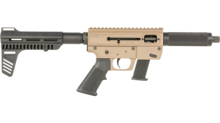 JRC Spark Survival System 9mm Luger 15rd Glock Magazine 6.5" & 17" Barrels Brace FDE Bag