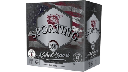Nobel Sport Due Sporting Shotshells 12 ga 2-3/4 1 oz 1315 fps #7.5 25/ct