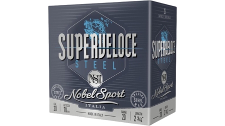 Nobel Target Steel Shotshells 20 ga 2-3/4" 1oz 1378 fps #7 25/ct