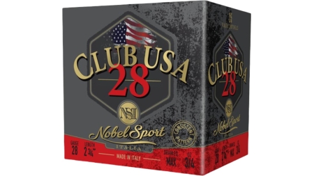 Nobel Sport 28 T1 Shotshell 28 ga 2-3/4" 3/4 oz 1300 fps #8 25/ct