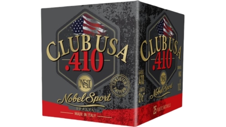 Nobel Sport Shotshells .410 ga 2-1/2" 1/2 oz 1240 fps #9 25/ct