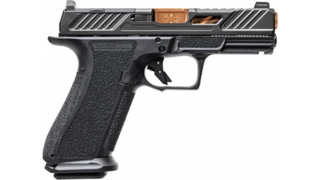 Shadow Systems XR920 Elite Slide Optic Handgun 9mm Luger 10rd Magazines (2) 4" Bronze Barrel Black CA Compliant