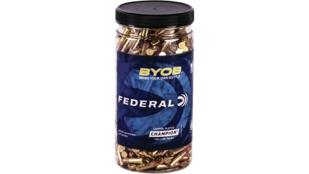 Federal Premium V-Shok BYOB Rimfire Ammunition .17 HMR 17 gr HP 2530 fps 250/ct