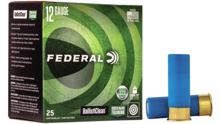 Federal Ballisticlean Shotshells 12 ga 2-3/4" 1500 fps Slug 25/ct