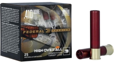FEDERAL PREMIUM HOA 410 2 1/2 IN 1/2OZ 1200 FPS MAX 8 AMMO 25RD