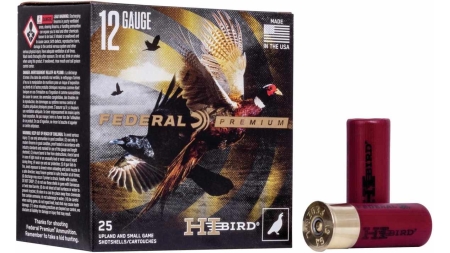 Federal Hi-Bird Shotshells 12ga  2-3/4" 1-1/4oz 1330 fps #6 25/ct