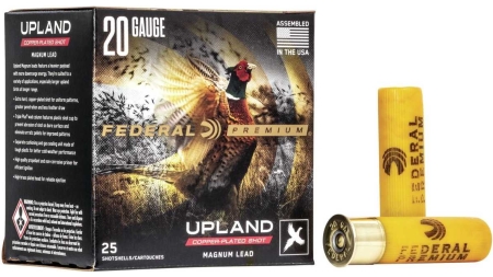 Federal Premium Wing-Shok Magnum - 20ga 3" 1-1/4oz. #6-Shot 25/Box
