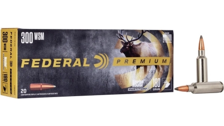 Federal Premium Vital-Shok Rifle Ammunition .300 WSM 180 gr PT 2980 fps - 20/ct