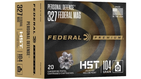 Federal Personal Defense HST Handgun Ammunition .327 Federal 104 gr JHP 20/ct