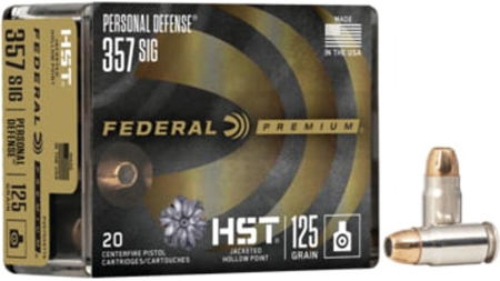 Federal Personal Defense Handgun Ammunition .357 Mag 154 gr JHP 1360 fps 20/ct