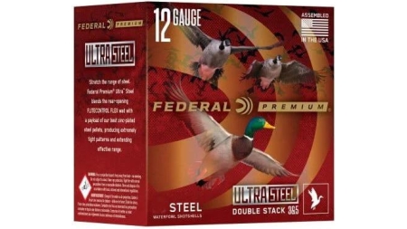 Federal Premium Ultra Steel Shotshells 12ga 3" 1-1/4oz 1450 fps #2 Shot 10/ct