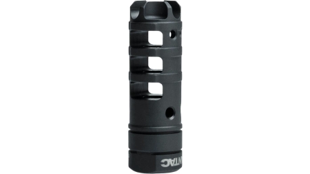 Lantac Dragon Muzzle Brake 9mm Luger 2.66" 1/2x28 Thread with Dead Air Xeno Mount