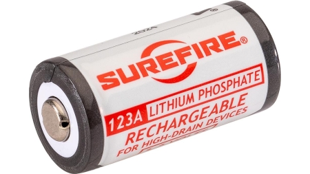Surefire SFLFP123 Kit Rechargeable Batteries with Charger 2/ct
