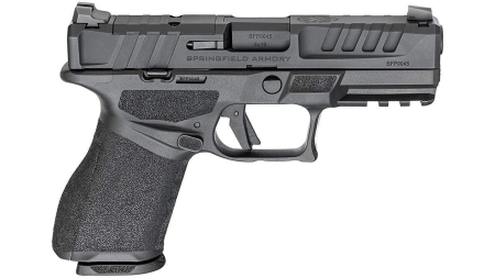 Springfield Armory Echelon 4.0C Handgun 9mm Luger 15rd (1) & 18rd (1) Magazines 4" Barrel Black 3-Dot Tritium