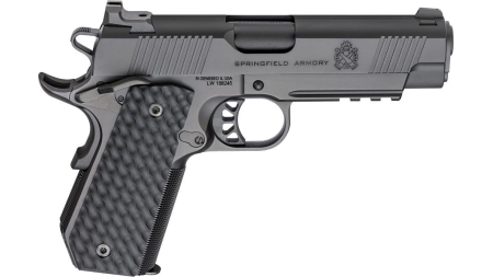 Springfield Armory 1911 TRP Handgun .45 ACP 7rd Magazines (2) 4.25" Barrel Black with Light Rail