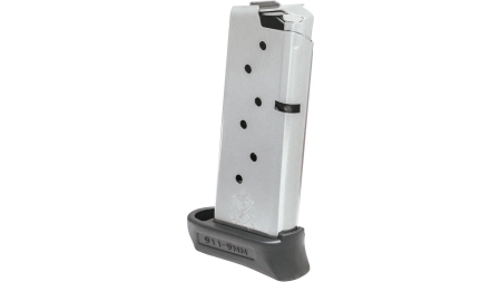 Springfield 911 Stainless Steel Magazine w/ Pinky Extension 9mm 7/rd