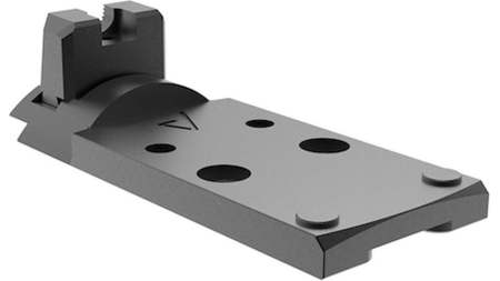 Springfield Armory Agency Optic System Mounting Plate 1911 DS for HEX Wasp Holosun 507k Black