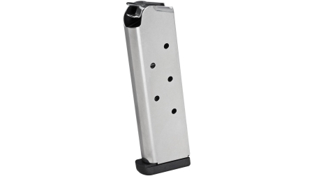 Springfield 1911 Stainless Steel  EMP Magazine with Slam Pad .45 ACP 7/rd