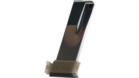 Springfield XD Compact Handgun Magazine .45 ACP 13/rd FDE Sleeve