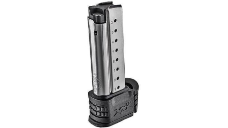Springfield Armory XD(S) Mid Length Handgun Magazine Stainless 9mm Luger 8/rd