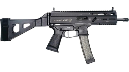 Grand Power Stribog SP9A3 Handgun 9mm Luger 30rd Magazines(3) 8" Barrel SBT Brace