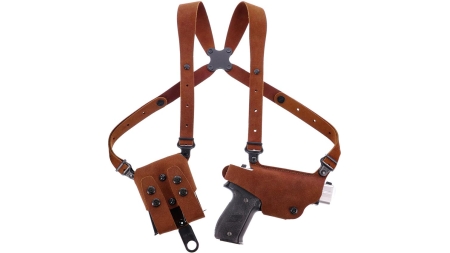 Galco Classic Lite 2.0 Shoulder System Holster for S&W M&P Shield 3" 9/40 2.0 9/40 Natural RH