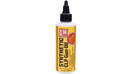 G96 Synthetic CLP Gun Oil 4 oz Bottle