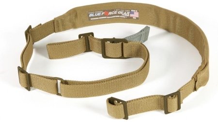 Blue Force Gear Vickers Padded 2-Point Sling with Acetal Hardware Coyote Brown
