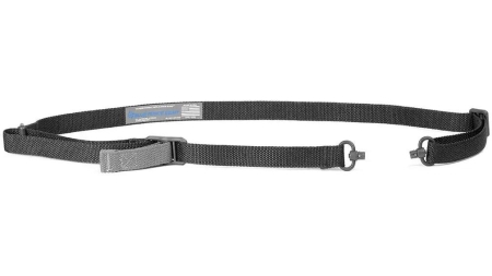 Blue Force Gear Vickers ONE Sling 1" Wide Push Button QD Swivels Black