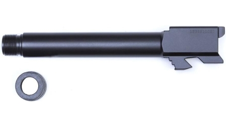 Glock Factory 17 Gen4 Handgun Barrel RH 9mm Luger 1/2x28 Threaded Black