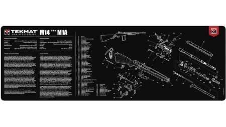 TekMat 12x36 Gun Cleaning Mat - M14 (M1A)
