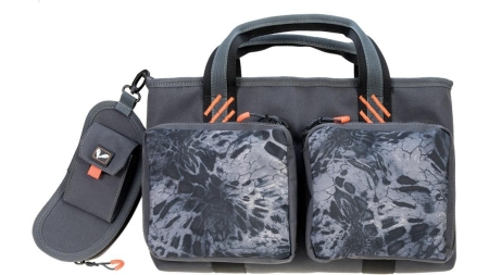 G-Outdoors Double Pistol Range Bag with Mag Storage and Glasses Case Grey