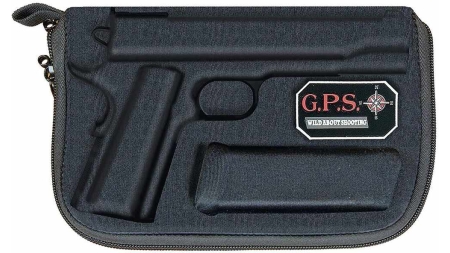 G-Outdoors Compression Molded Pistol Case for 1911 size Pistols - Black