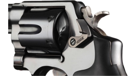 Hogue S&W Short Cylinder Release Stainless Steel- Blued