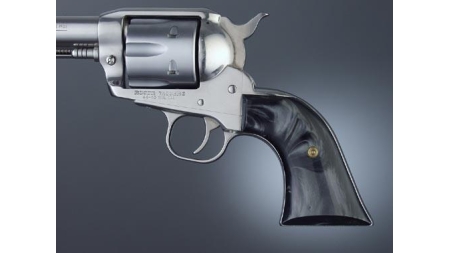Hogue Ruger Blackhawk/Vaquero Black Pearl Cowboy Panels