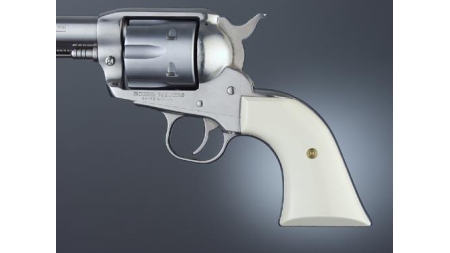Hogue Grips Ruger Blackhawk/Vaquero Ivory Polymer Cowboy Panels