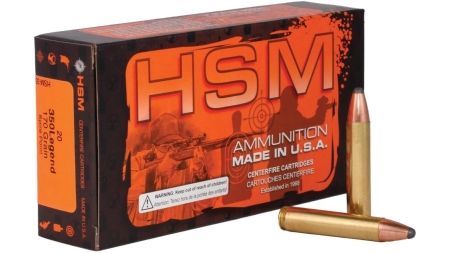 HSM Legends Rifle Ammunition 350 Legend 170gr SP 2335 fps 20/ct