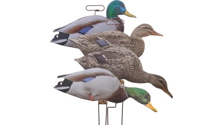 Higdon Outdoors Flats Mallard Duck Motion Silhouettes 12/ct