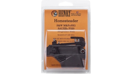 Henry H027 Magazine Well Adaptor S&W M&P/Sig 320 9mm Luger Black