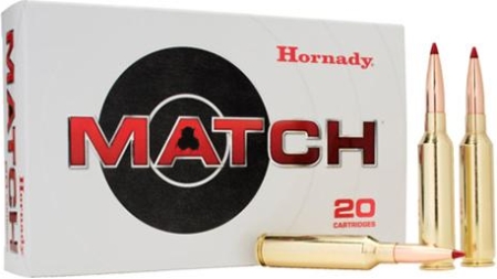 Hornady ELD Match Rifle Ammunition 7mm PRC 180 gr PT 2975 fps 20/ct