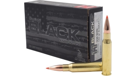 Hornady Black Rifle Ammunition .308 Win 155 gr A-MAX 2855 fps 20/ct