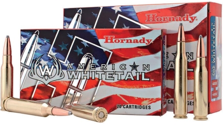 Hornady American Whitetail Rifle Ammunition 6.5 Creedmoor 129 gr. SP 2820 fps 20/ct