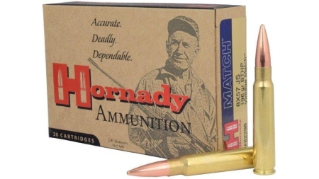 Hornady Vintage Match Rifle Ammunition 8x57mm 196 gr BTHP 2500 fps - 20/box