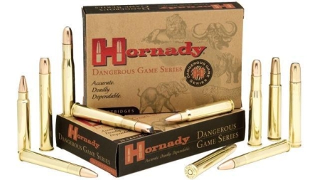 Hornady Dangerous Game Series Rifle Ammunition 9.3x74R 286 gr SP-RP 2360 fps - 20/box